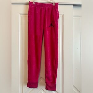 Hot Pink Jordan Plush Sweatpants
